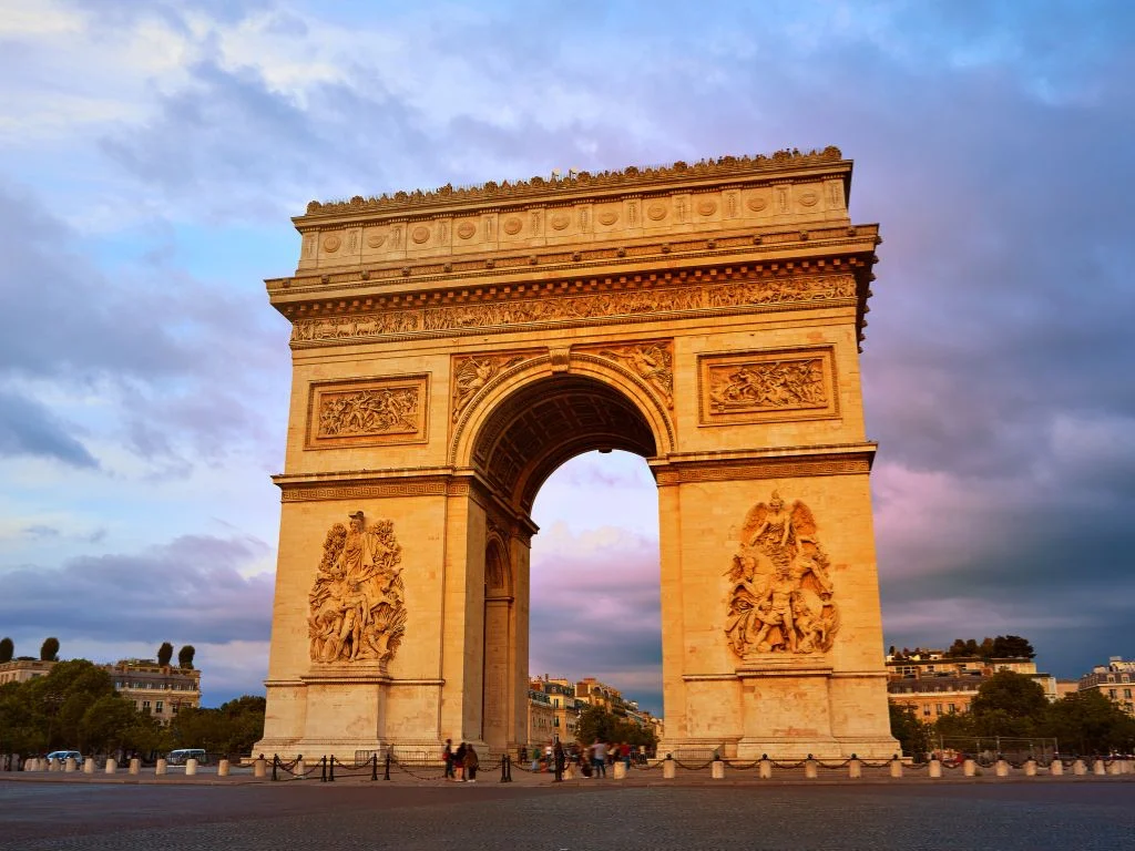 Vítězný oblouk v Paříži Arc de Triomphe de l´Étoile