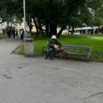 Hlavní nádraží, Praha, Bezdomovci